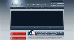 Desktop Screenshot of anchor-claims.com
